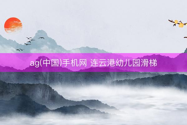 ag(中国)手机网 连云港幼儿园滑梯