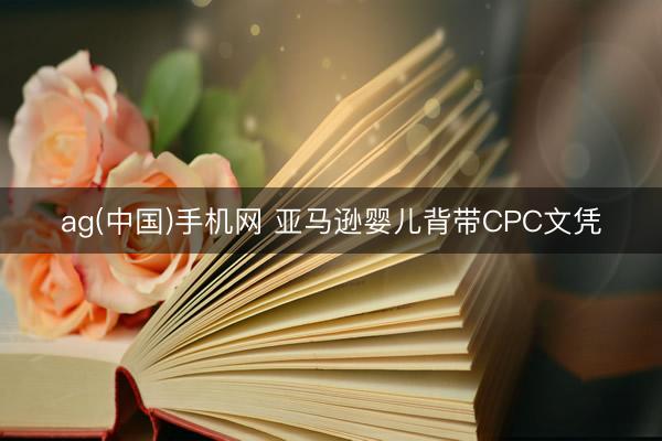 ag(中国)手机网 亚马逊婴儿背带CPC文凭